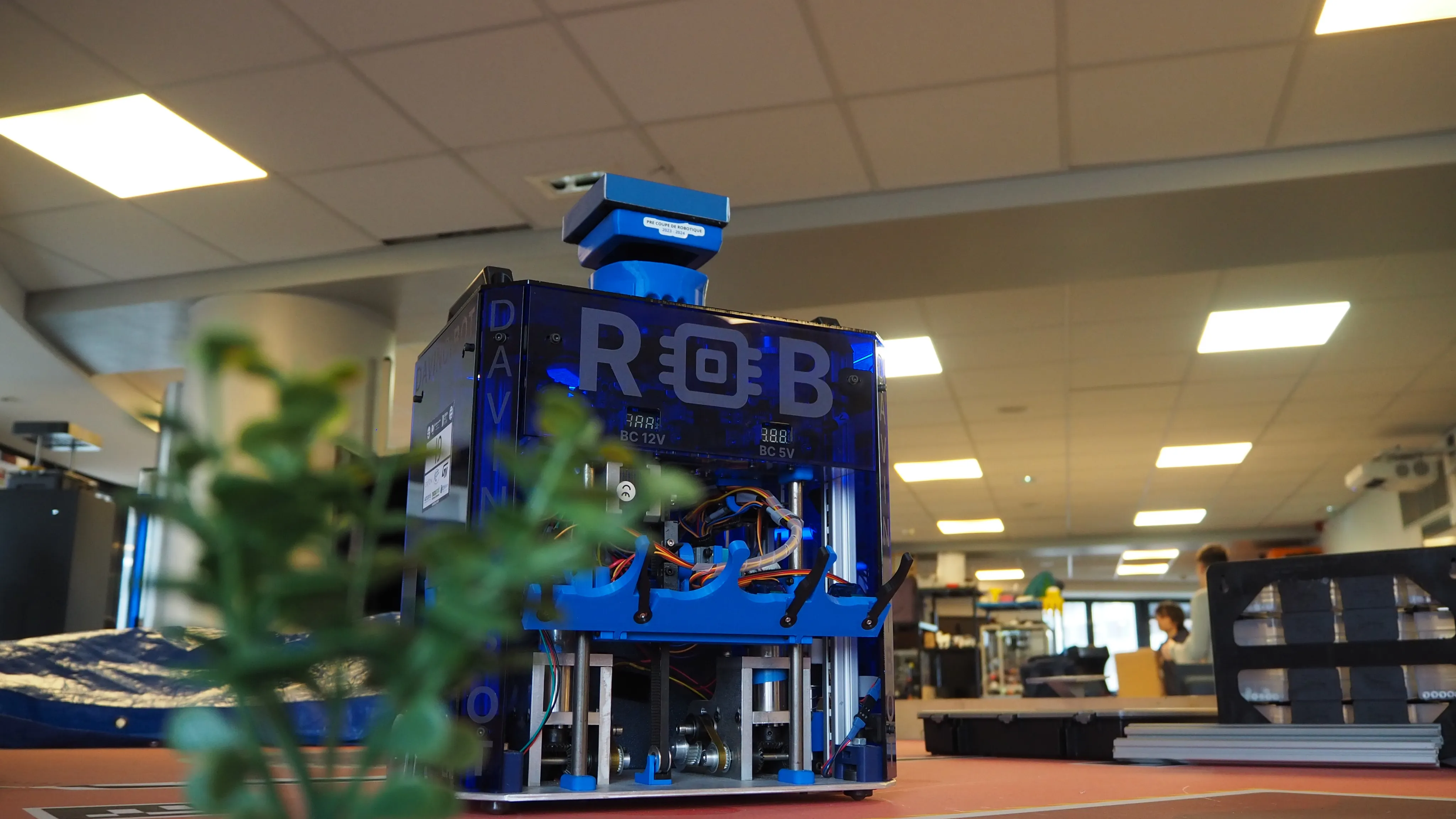 Notre robot lors de la Coupe de France de Robotique 2024